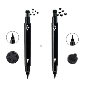 Pretty Eyeliner Kalp ve Yıldız Baskılı