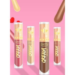 Pretty Beauty Cream Lipgloss Uzun Süre Kalıcı Likit Ruj