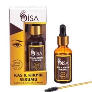 sisa cosmetics kas ve kirpik-besleyici onarıcı bakım yağı 30ml eye brow eyelash care serum